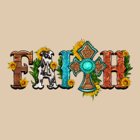 Faith With Cross And Sunflower Heavyweight Sweatshirt | Teevron