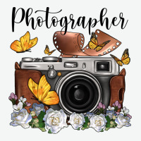 Photographer Floral Butterfly Film Roll Vintage Camera Urban Heavy Tee | Teevron