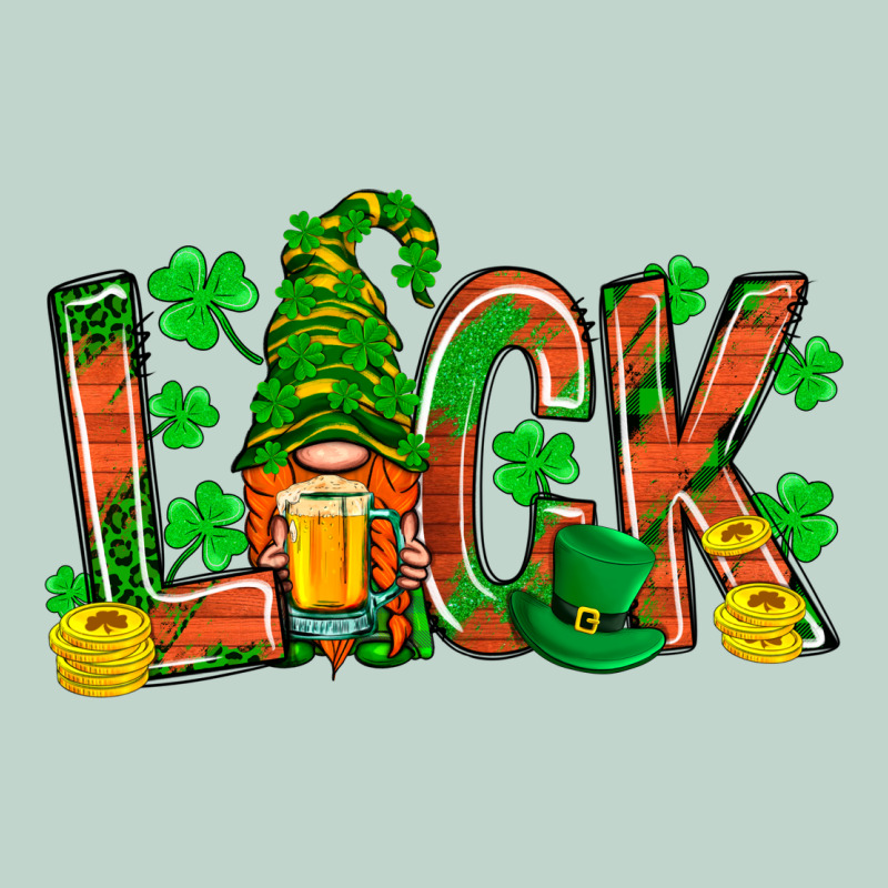 Luck With Gnome And Beer Zipper Hoodie by NancyCooperArtShop | Teevron