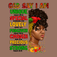 God Say I Am Juneteenth Afro Girl Premium Hoodie | Teevron