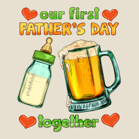 Our First Father's Day Together Urban Heavy Tee | Teevron