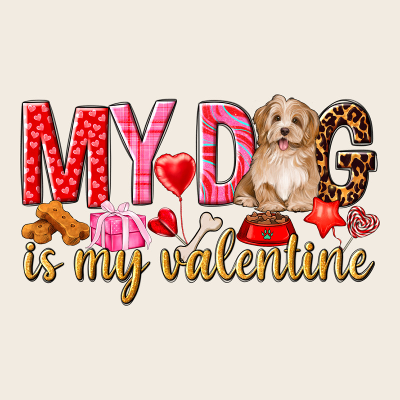 My Dog Is My Valentine Premium Sweatshirt by NancyCooperArtShop | Teevron