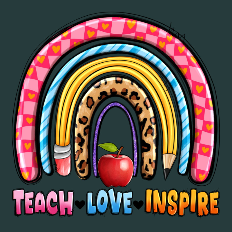 Teach Love Inspire Rainbow Premium Hoodie by Artiststas | Teevron