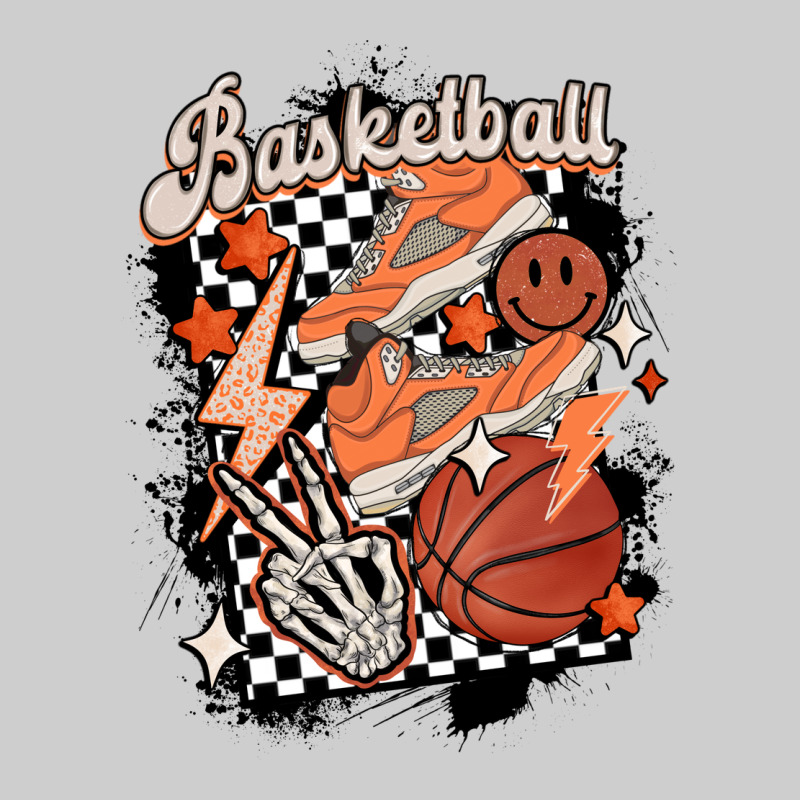 Checkered Retro Basketball Premium Sweatshirt by MaliasSmallBusiness | Teevron