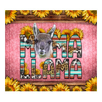 mama llama sunflowers | Teevron