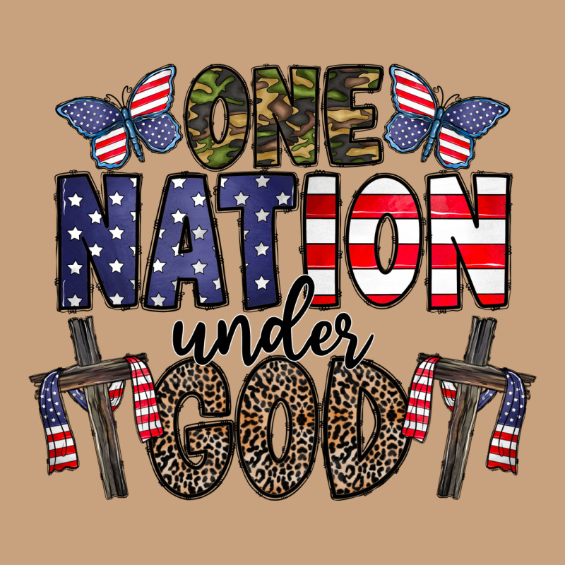 One Nation Under God Vintage Tee by CowhideDigitalArt | Teevron