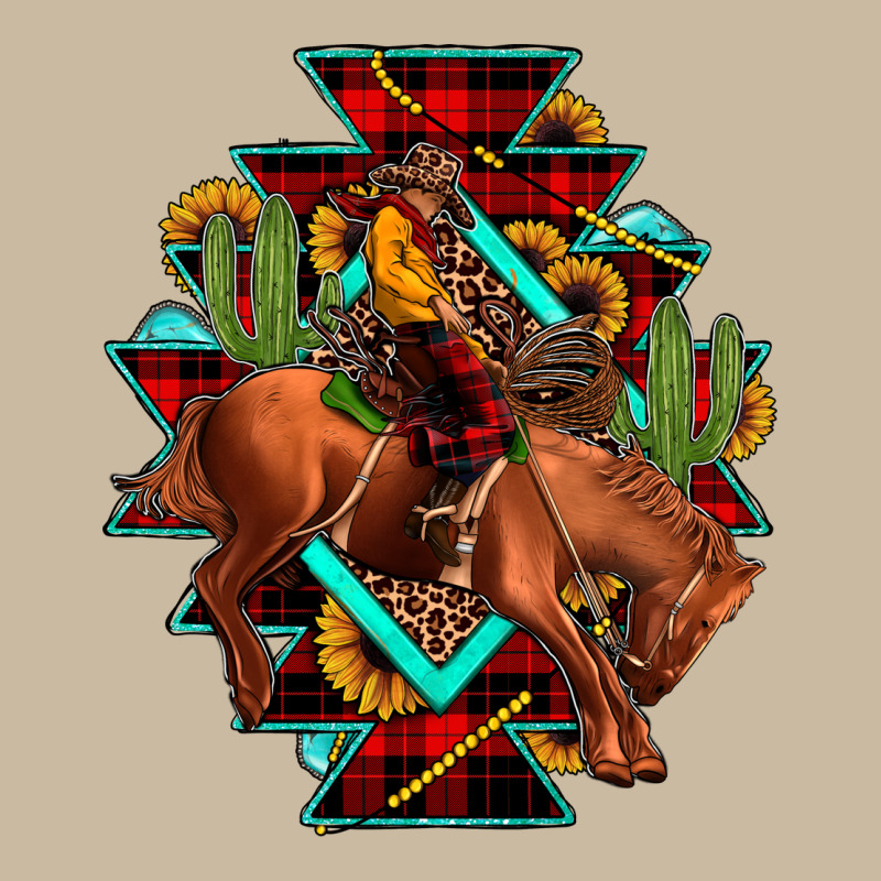 Aztec Rodeo Cowboy Christmas Long Sleeve Tee by JahusDesignShop | Teevron