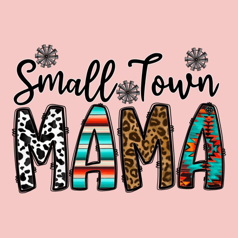 Small Town Mama Urban Heavy Tee by CowhideDigitalArt | Teevron