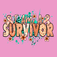 I Am A Survivor Peach Ribbon Urban Hoodie | Teevron