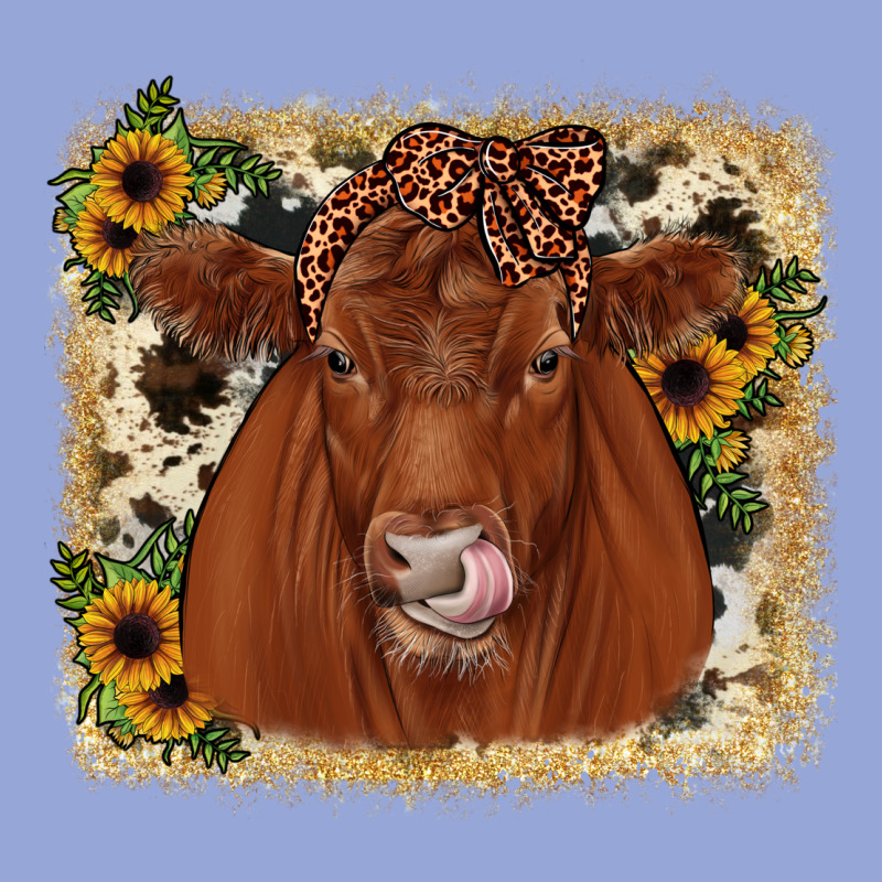 Red Angus Cowhide Sunflower Classic Tee by JahusDesignShop | Teevron