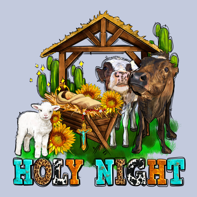 Holy Nıght Cows And Sunflowers Long Sleeve Tee by AdoDesignShop | Teevron