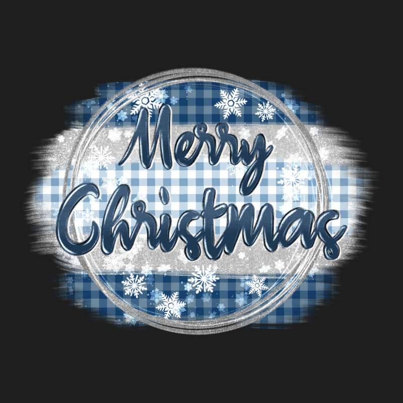 Merry Christmas Blue Heavyweight Hoodie by MaliasSmallBusiness | Teevron