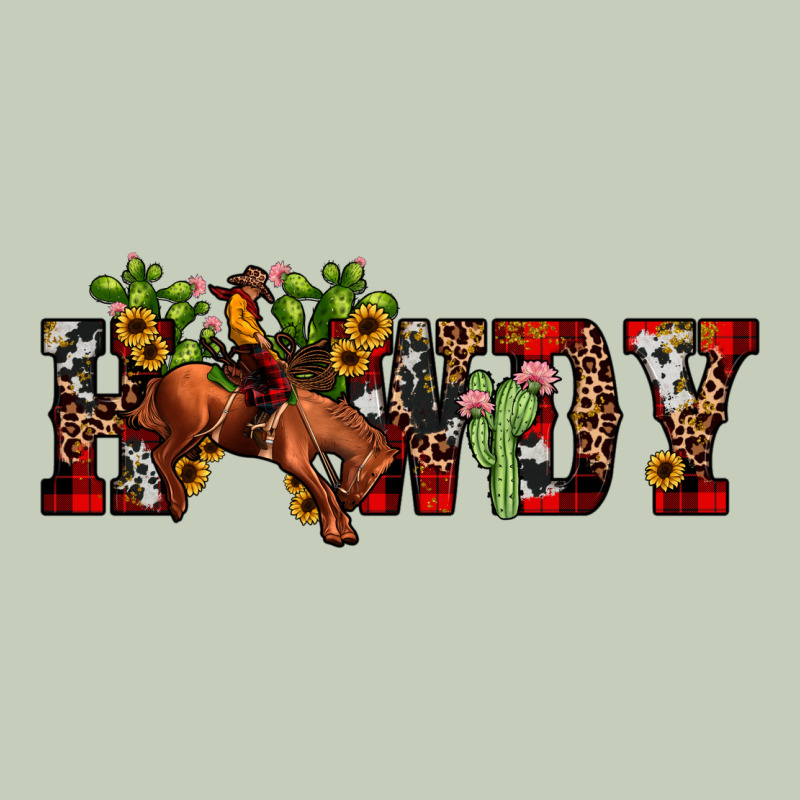 Christmas Howdy Bronco Rodeo Long Sleeve Tee by JahusDesignShop | Teevron