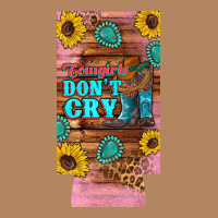 Cowgirls Don't Crty Boots Hat Sunflowers 12 Oz Can Cooler  (slim) Long Sleeve Tee | Teevron