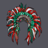 Mexican Flag Indian Headdress Vintage Hoodie | Teevron