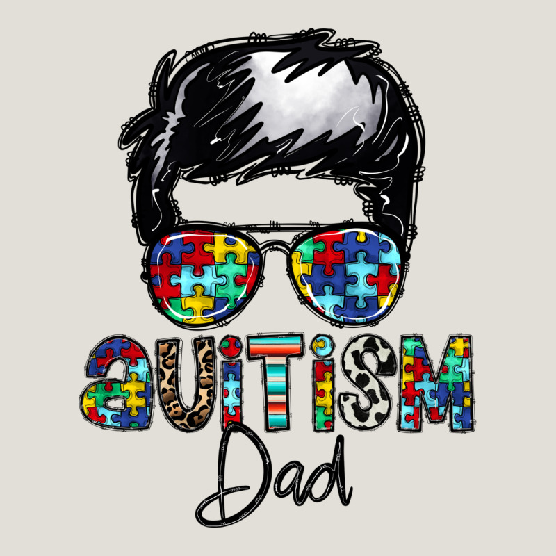 Autism Dad Heavy Core Tee by CowhideDigitalArt | Teevron