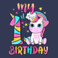 My 1 St Birthday With Little Cute Unicorn Heavyweight Hoodie | Teevron