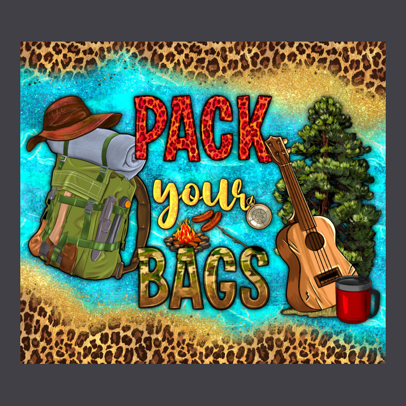 Pack Your Bags Heavyweight Hoodie by NancyCooperArtShop | Teevron