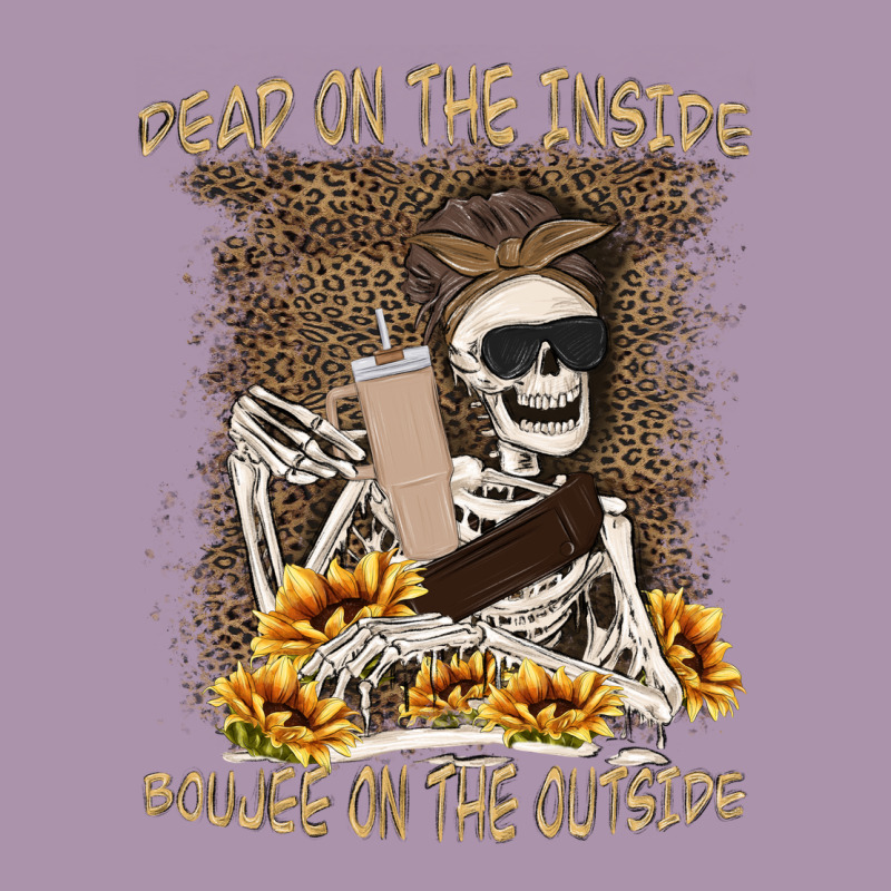 Dead Inside Boujee Outside Heavyweight Hoodie by MaliasSmallBusiness | Teevron