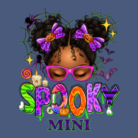 Spooky Mini Halloween Messy Bun Vintage Hoodie | Teevron