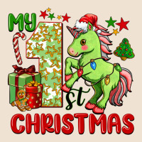 My First Christmas Unicorn Urban Heavy Tee | Teevron