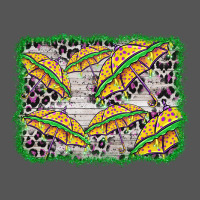 Mardi Gras Umbrella Background Zipper Hoodie | Teevron