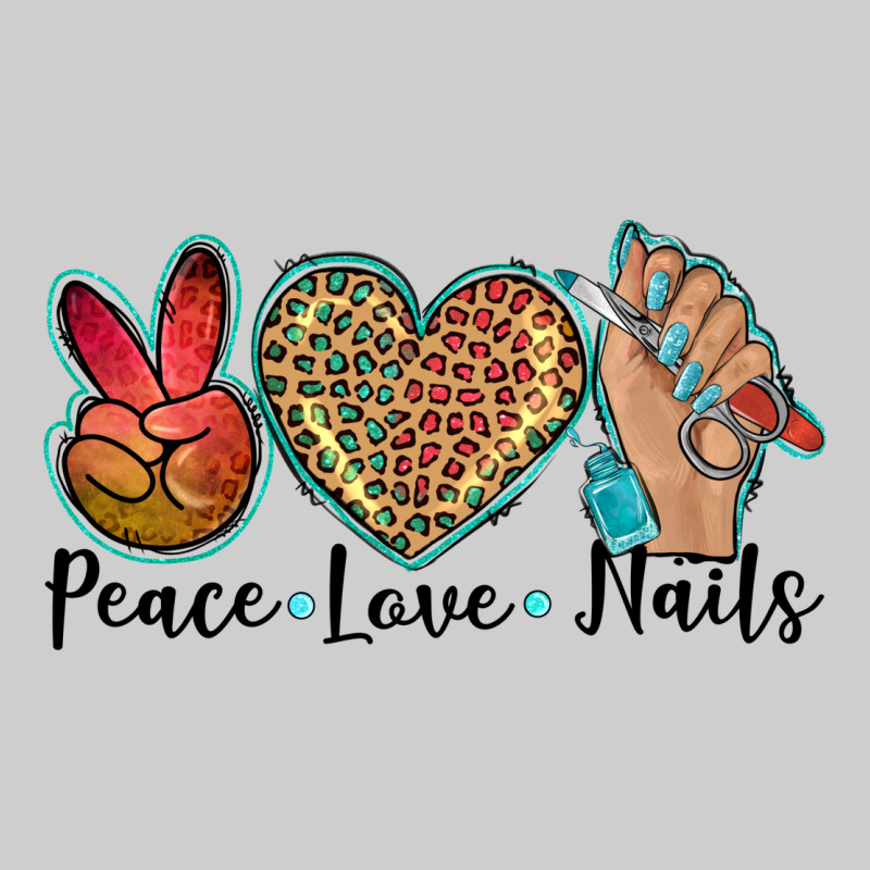 Peace Love Nails Premium Tee by BarkalooDesign | Teevron