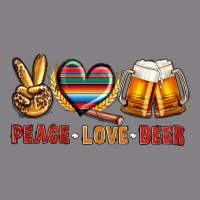 Peace Love Beer Heavyweight Hoodie | Teevron