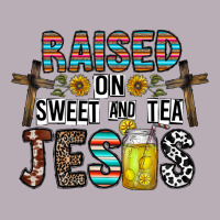 Raised On Sweet And Tea Jesus Vintage Tee | Teevron