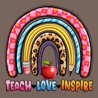 Teach Love Inspire Rainbow Premium Hoodie | Teevron
