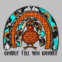 Gobble Till You Wobble Rainbow Long Sleeve Tee | Teevron