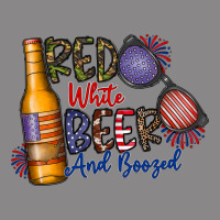 Red White Beer And Boozed Vintage Tee | Teevron