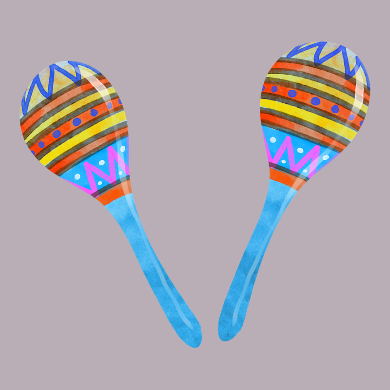 Blue Maracas Vintage Tee by FaDigitalArtStudio | Teevron