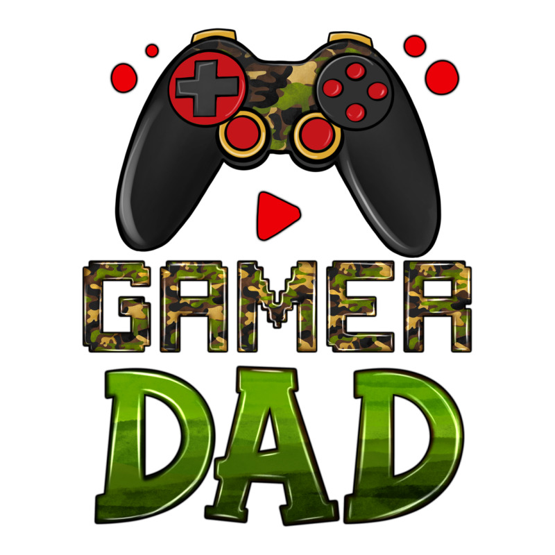 Gamer Dad Urban Heavy Tee by HRA Design Shop | Teevron