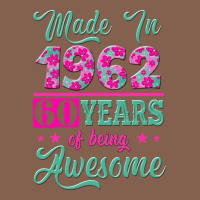 Made In 1962, 60 Years Of Being Awesome Zipper Hoodie | Teevron