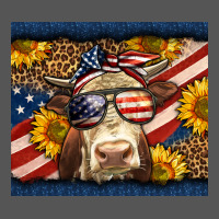 Western 4th Of July Cow Zipper Hoodie | Teevron