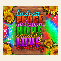 Kindness Peace Inclusion Hope Equality Love Diversity Vintage Tee | Teevron