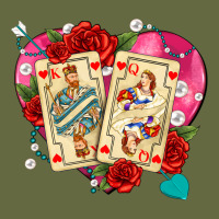 Playing Cards Roses And Pearls Long Sleeve Tee | Teevron