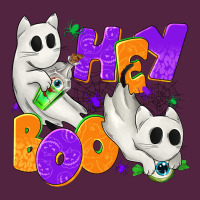 Hey Boo With Ghost Cats Urban Hoodie | Teevron
