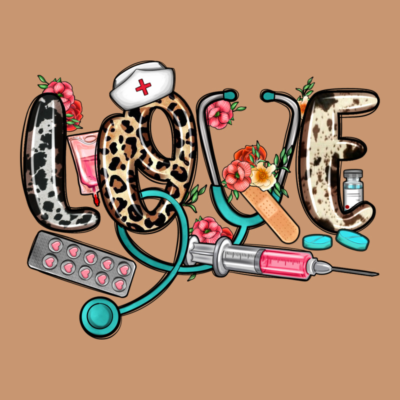 Love Nurse Heavyweight Hoodie by NancyCooperArtShop | Teevron