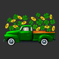 St Patricks Shamrock Gold Truck Urban Heavy Tee | Teevron