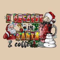 I Believe In Santa And Coffee Heavyweight Sweatshirt | Teevron