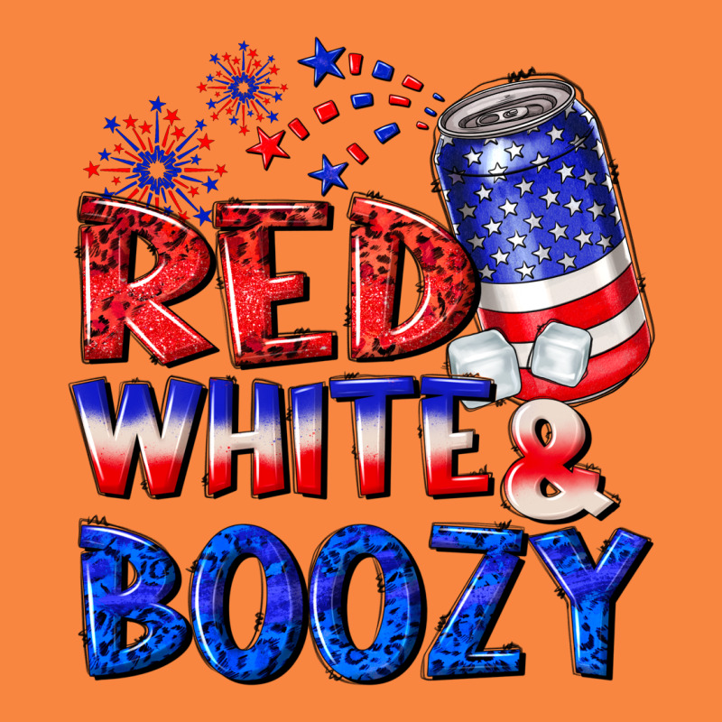 Red White Boozy Premium Sweatshirt by NancyCooperArtShop | Teevron