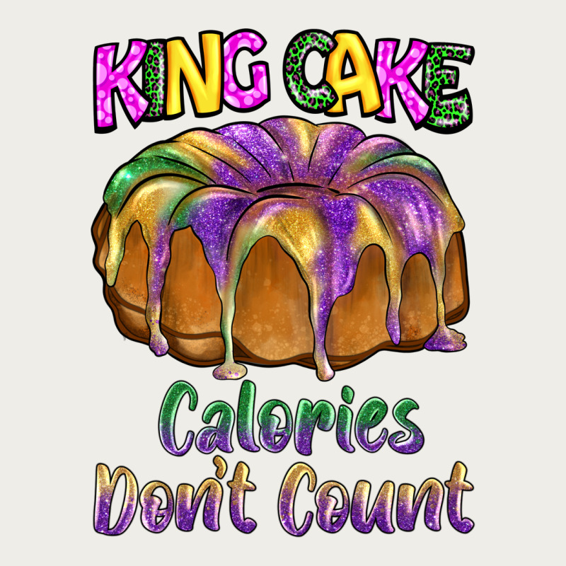 Mardi Gras King Cage Calories Don't Count Zipper Hoodie by BarkalooDesign | Teevron