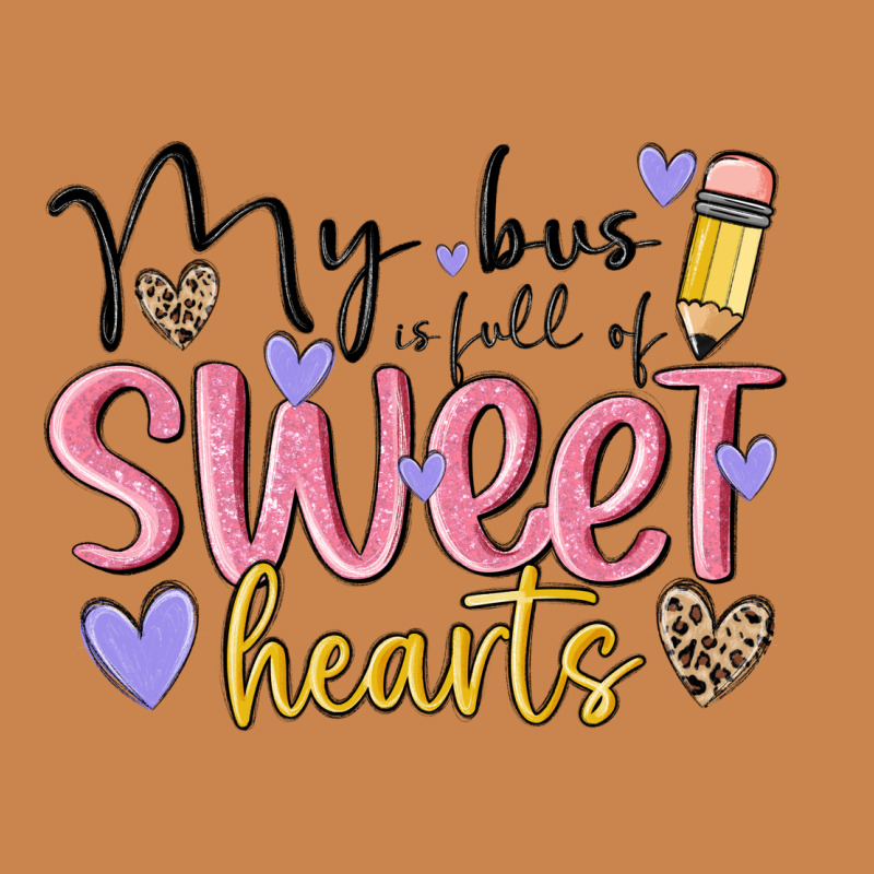 My Bus Full Of Sweet Hearts Heavyweight Hoodie by MaliasSmallBusiness | Teevron