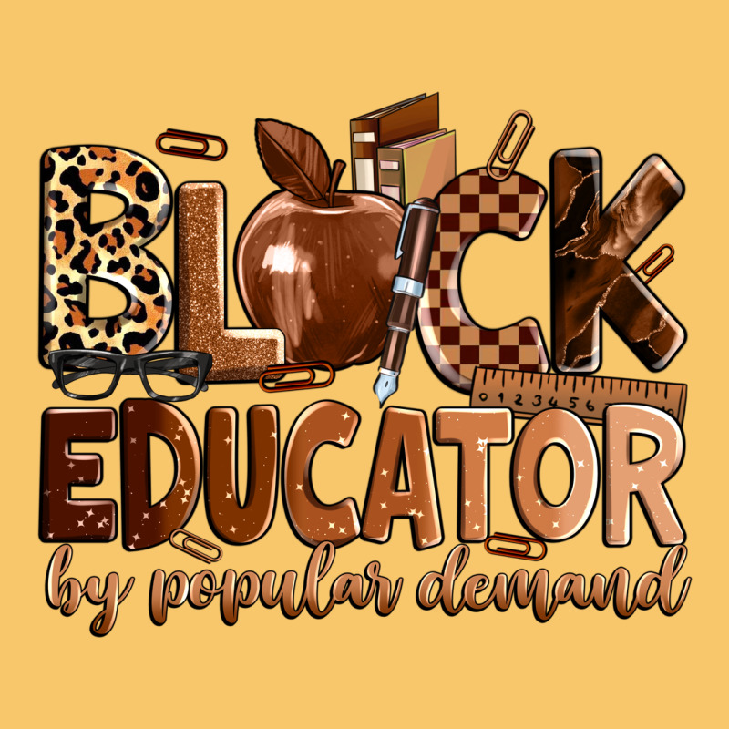Black Educator By Popular Demand Vintage Hoodie by Zillion Design Studio | Teevron