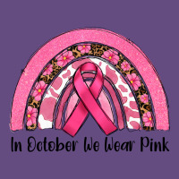 In October We Wear Pink Vintage Hoodie | Teevron
