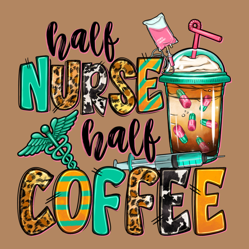 Half Nurse Half Coffee Long Sleeve Tee by Jasminsmagicworld | Teevron