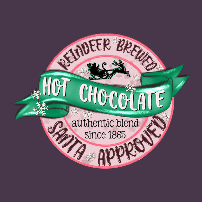 Reindeer Brewed Santa Approved Pink Heavyweight Hoodie by MaliasSmallBusiness | Teevron