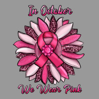 In October We Wear Pink Sunflower Vintage Hoodie | Teevron